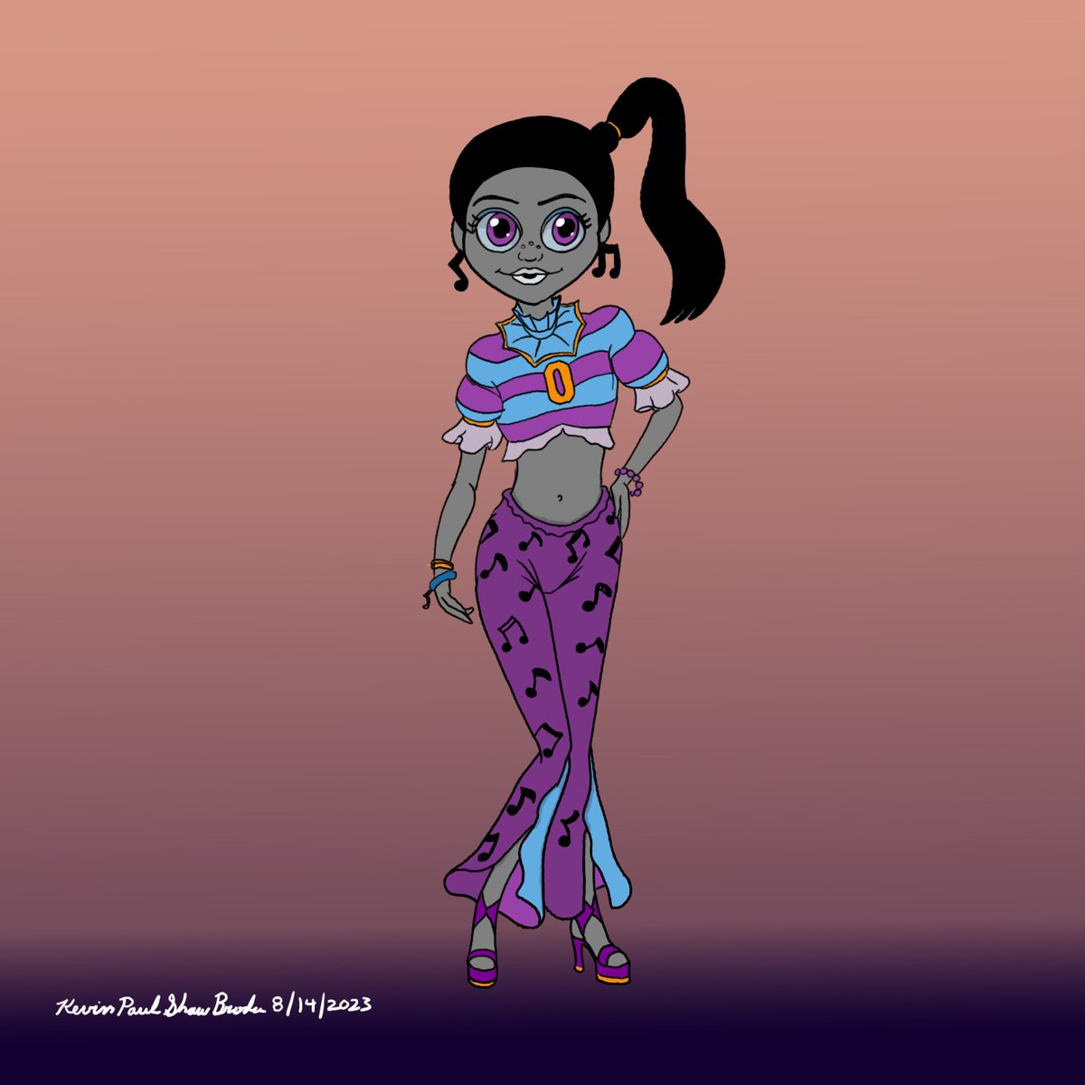 Kevinpsb00's tweet photo. Here is #Onpoo of #MidnightHorrorSchool #MHS done #InMyOwnStyle
The sixth drawing in this series is based on the Japanese animated show created by #Naomiiwata #MilkyCartoon
#DailyDrawing #DigitalArt #DigitalDrawing #characterstudy #characterdesign #Fashiondesign https://t.co/lUhFG4PBKE