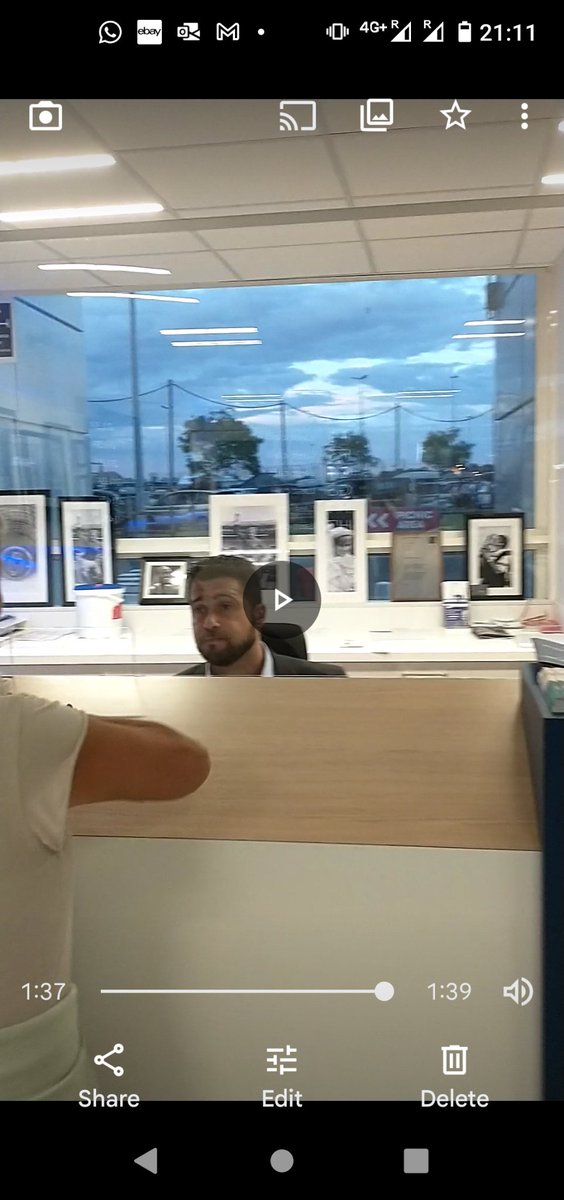 Stuart40742021's tweet photo. @LeShuttle_Help Here's a picture of the "customer service" bozo who refused to explain what the cause of the problem was, and then threatened to call security when I asked to speak to a manager. https://t.co/7HYveQTRSn