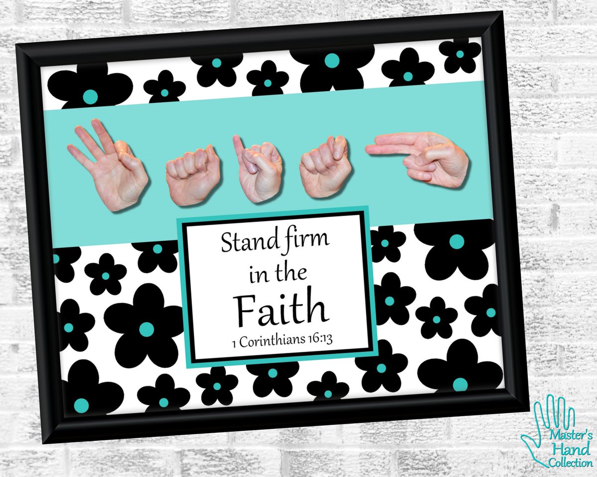 mastershandcoll's tweet photo. This bold Black and White Bible Verse Art will help you Stand Firm in the Faith. Buy yours today!
https://t.co/rDhtrDy0j1
#faith #bibleverse #scripture #Christian #art #artwork #printable #Jesus https://t.co/4MqDmnyrqY
