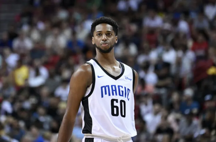 MattEvansCU's tweet photo. Robert Baker II has signed a 1-year, six-figure contract in Japan with the Akita Northern Happinets, as announced on IG.

Last season, Baker represented the Osceola Magic in the G League &amp; was 2nd league-wide in total blocks (65). He played for the Magic in SL too.

#NBAGLeague https://t.co/o3KutVompW