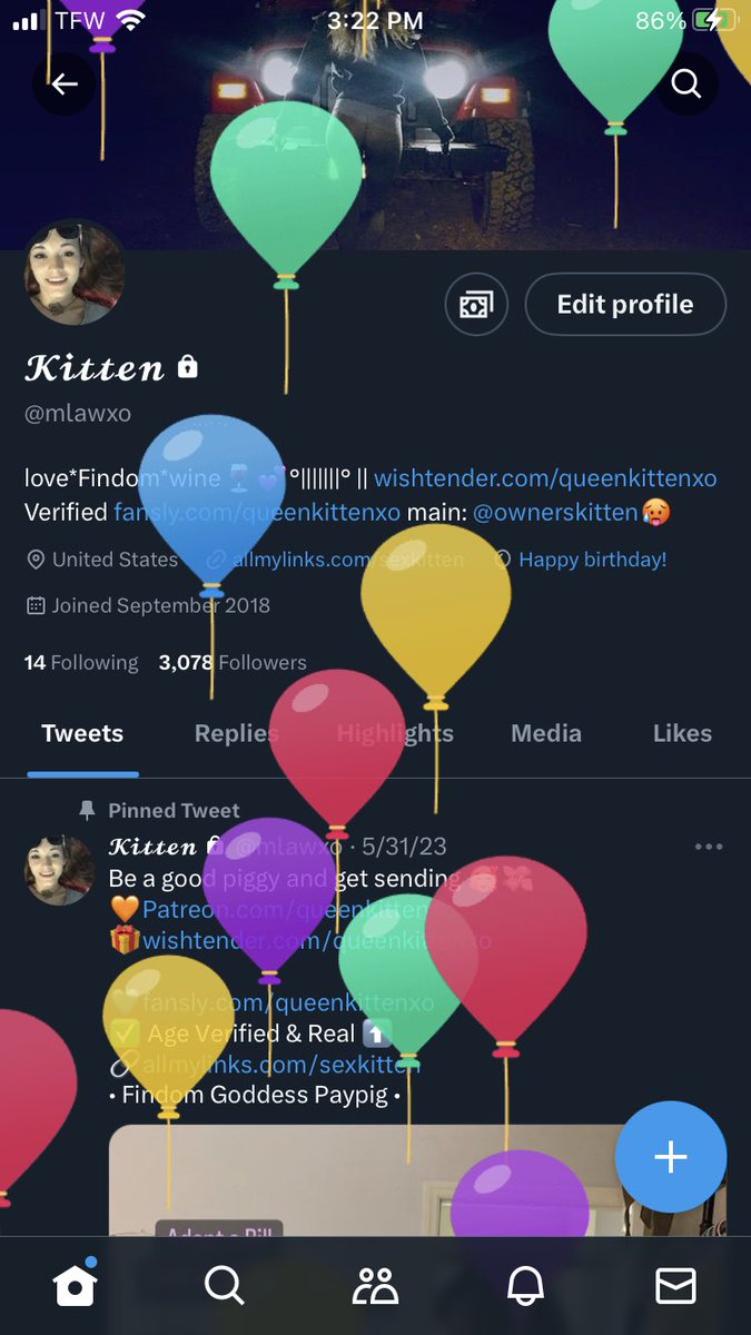 mlawxo's tweet photo. It’s my 30th birthday! If you want to gift me anything here you go:
https://t.co/Ai7HmtLHKT
https://t.co/OiGApjVE1x https://t.co/TbpgRSy1PS