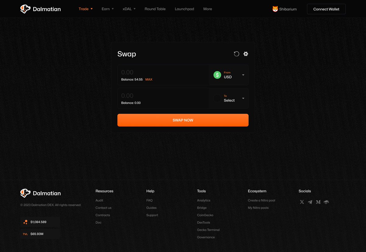 DalmatianDex's tweet photo. ๐
#shibarium #shibainu #shib #shiba #SHIBARMY #ShibariumMainNet #bone #ethereum #shibaecosystem #dalmatian #dalmatiandex https://t.co/F7uhT2KTJB