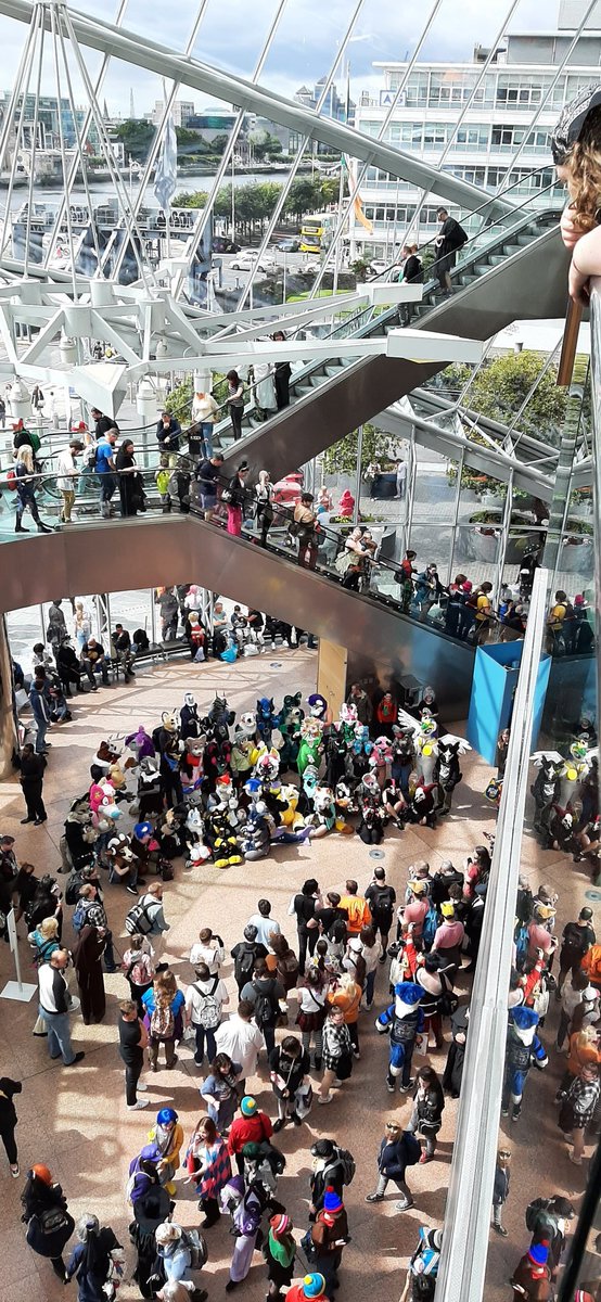 Hats off to the organisers and participants at this year's <a href="/DublinComicCon/">Dublin Comic Con</a>. Was there all day Saturday and there was so much to see and do. Another fantastic convention. Thanks also to the superb staff at the National Convention Centre. #dublincomiccon #dublincomiccon2023