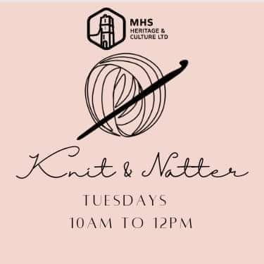 Our Knit and Natter group are meeting again tomorrow, Tuesday from 10am to 12pm. Come along for a chat over tea/coffee while working on projects. The group is open to all abilities.