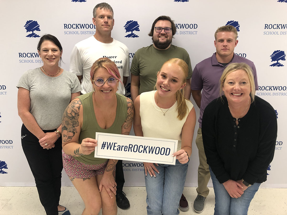 OneRockwood's tweet photo. A few more images from this year's New Teacher Orientation! 📸 @rockwoodschools #WeAreRockwood https://t.co/2iudWui73G
