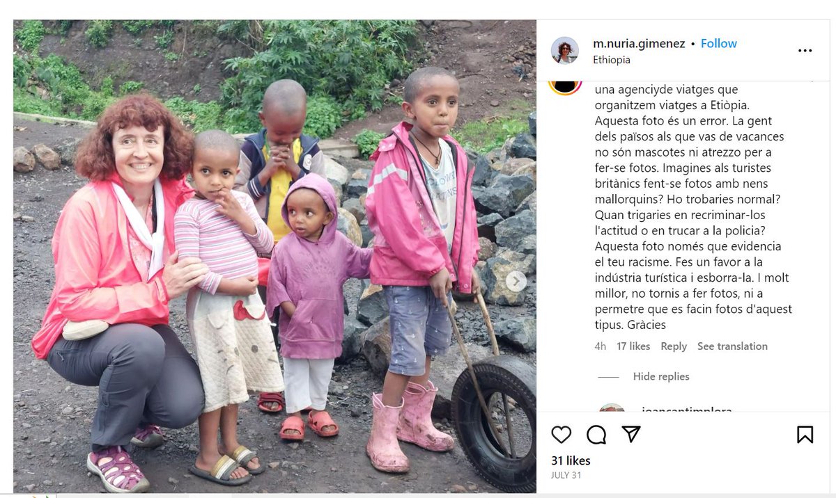 QuimMonzo's tweet photo. A Instagram. Atenció al text que li dediquen. https://t.co/SEOnwYMVzx