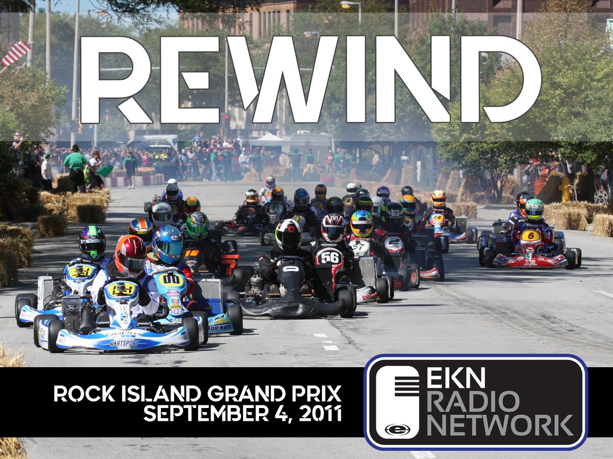 eKartingNews's tweet photo. Going back to #REWIND on #EKNRadioNetwork for Rock Island Grand Prix as we play main events from 2011.
https://t.co/GG80iHiMA6
iTunes https://t.co/H6MMmuU4nu
Google https://t.co/l1rD2u69cD
#EKNatRIGP #RockIslandGrandPrix #RIGP #RockIslandGP #RockIsland #QuadCities #karting https://t.co/gW5FriRHlc