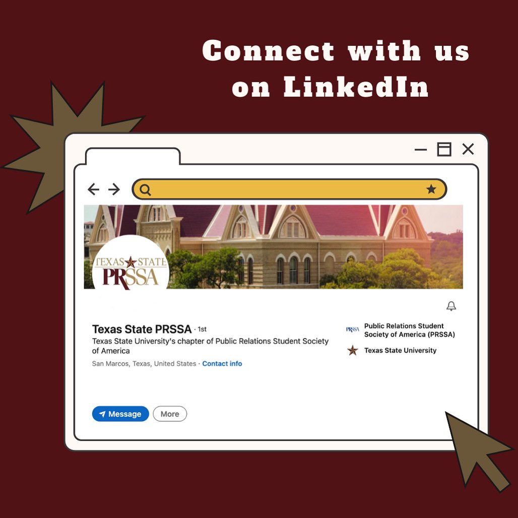 Did you know we’re now on LinkedIn? Contact with us to expand your professional network, stay updated on PR trends, and discover potential job/internship opportunities! 
🔗Link in bio