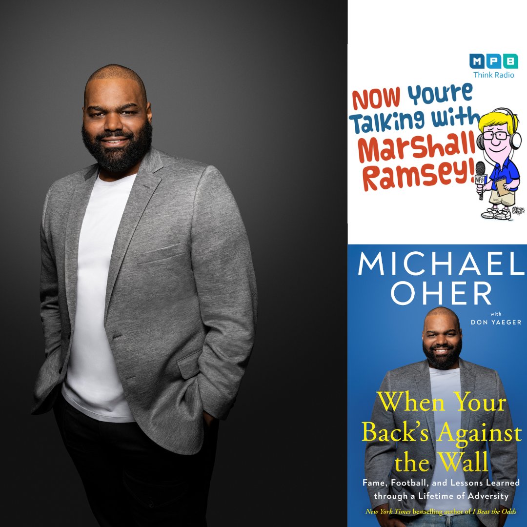 Superbowl Champ Michael Oher is in the building!! Watch the Now You're Talking With Marshal Ramsey Livestream NOW 👉 bit.ly/3KBsm0E @MichaelOher @MarshallRamsey #MPBOnline