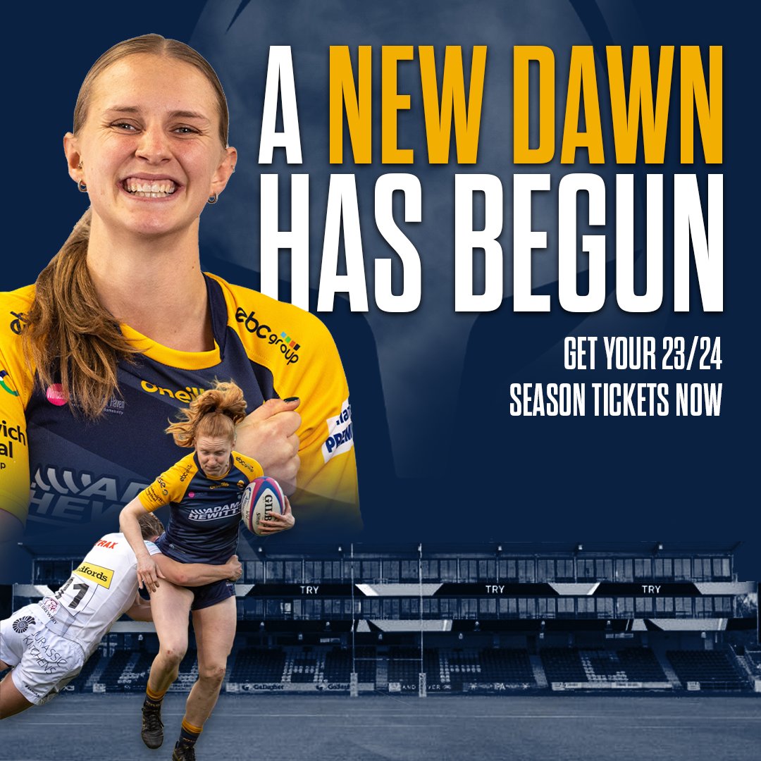 Join us in making history at Sixways.

This season will transform everything you know about women’s rugby.

From on pitch battles to off pitch entertainment, you won’t want to miss out.

Season tickets are on sale now: shop.warriorswomen.co.uk/collections/su…

#wearewarriors #womensrugby