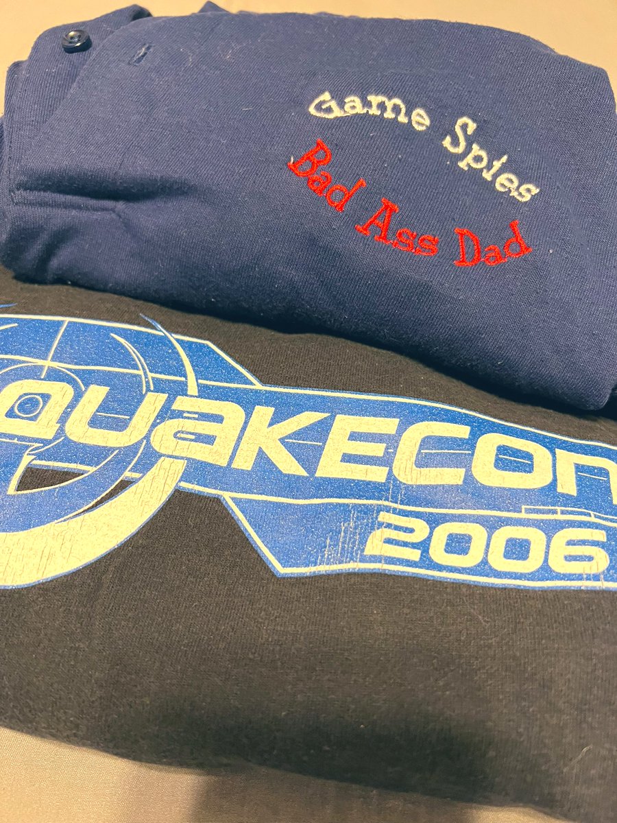 Missing my dad soo much right now. :( 
#QuakeCon #Quakecon2023 #Quake2 

Who here remembers Gamespy!!?? 

I hope I’m not giving my age away.