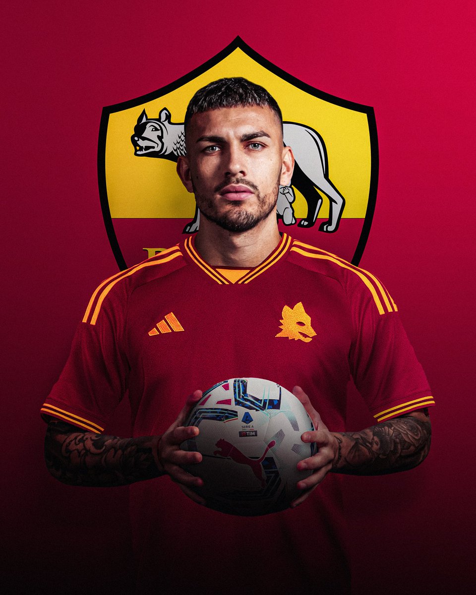 FabrizioRomano's tweet photo. Leandro Paredes to AS Roma, here we go! Deal agreed for fee in excess of €4m to Paris Saint-Germain. 🚨🟡🔴🇦🇷

PSG and Roma have just reached final agreement, Leandro will now travel to Italy.

Contract until June 2025 with option until 2026. https://t.co/JSoxgzbmJk