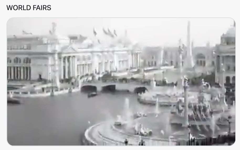 pdf00587301's tweet image. #WorldFairs They destroyed the pre-existing cities. 🇺🇸