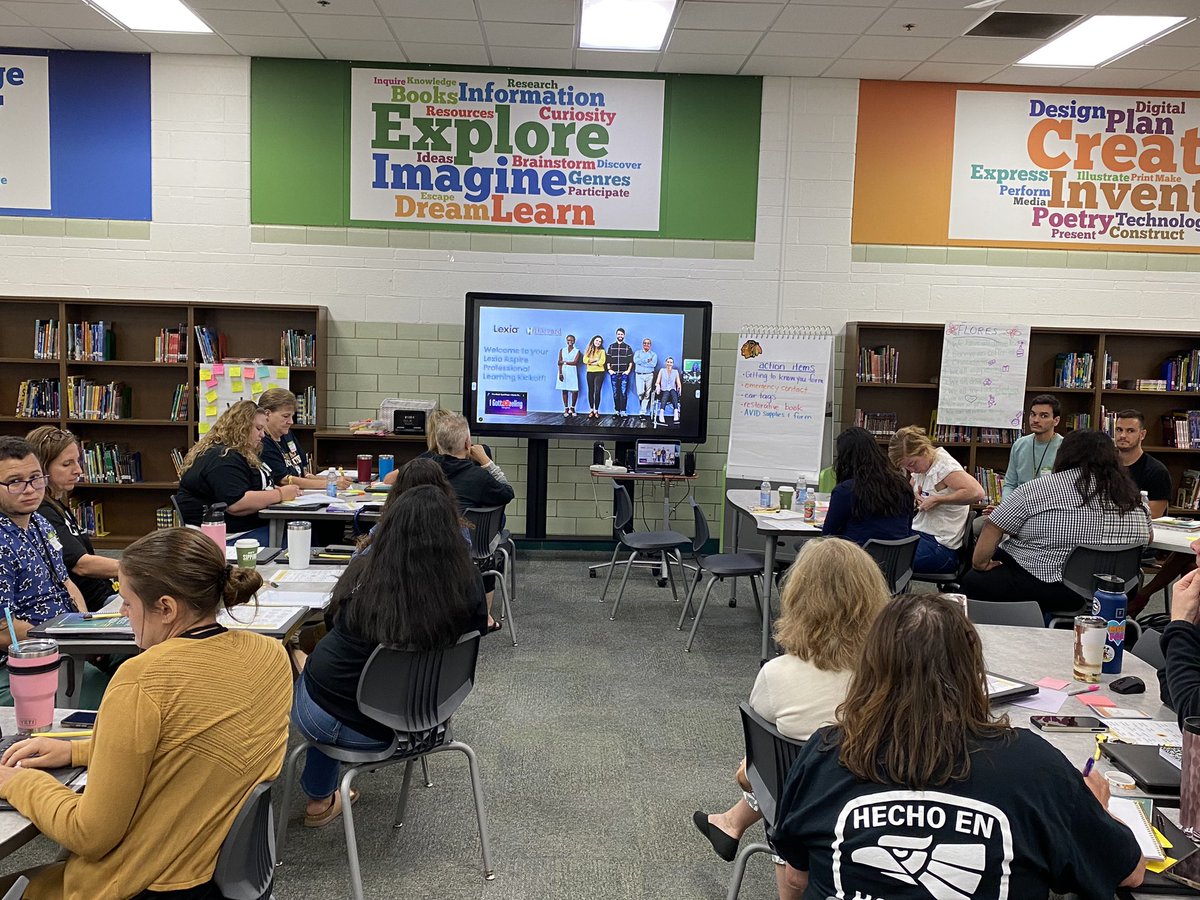 J_Bigler's tweet photo. So very excited to share Aspire with our Jefferson teachers in our continued efforts to support students in reading! #HarvardRising #HarvardReads @LexiaLearning @PrincipalRAdams https://t.co/mMuefiVGaj