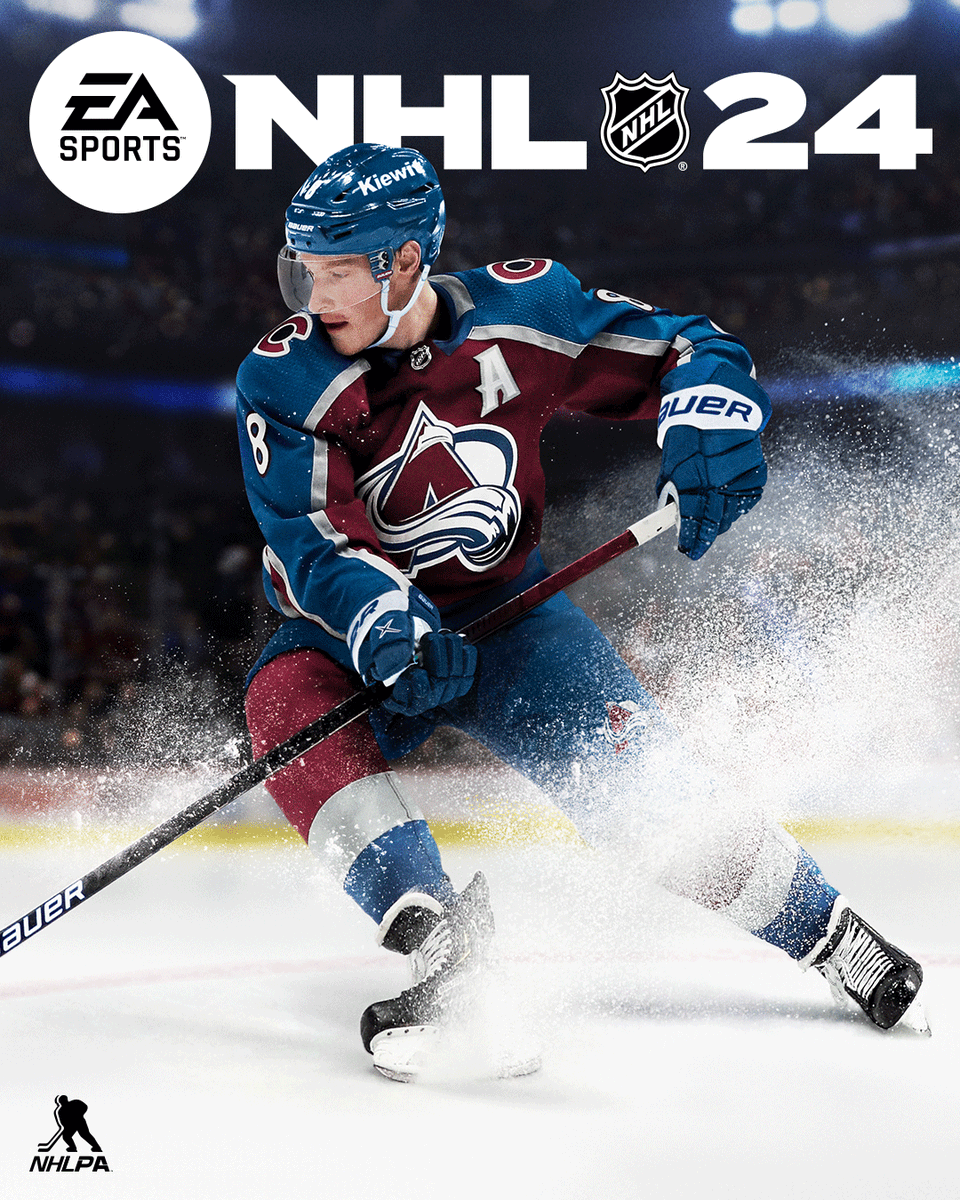 Couldn't be more excited to be on the cover for #NHL24. Honored to have this opportunity, @EASPORTSNHL. Watch the full reveal 8/16 📷 x.ea.com/77294