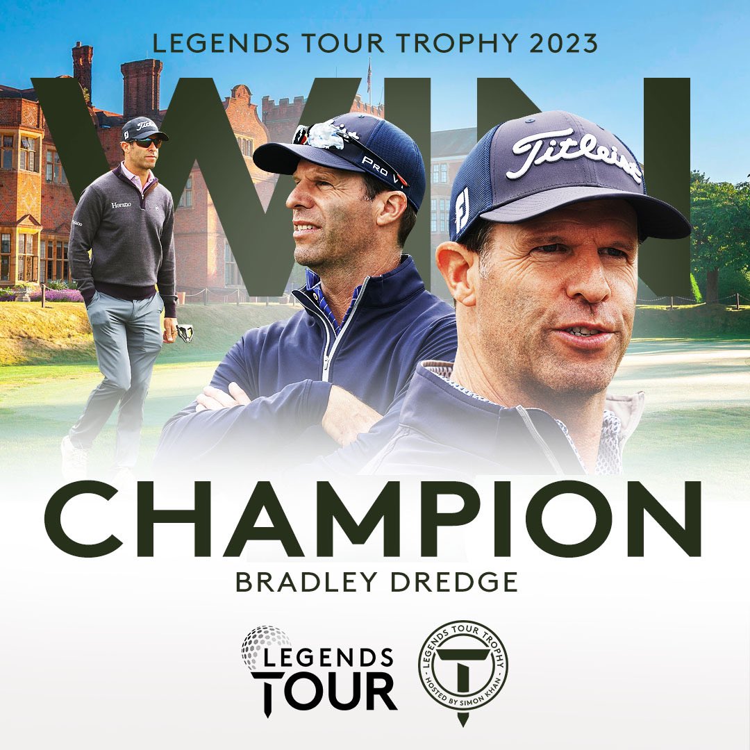 The Legends Tour Trophy hosted by Simon Khan 2023 champion…

Bradley Dredge 🏆

#LTTrophy