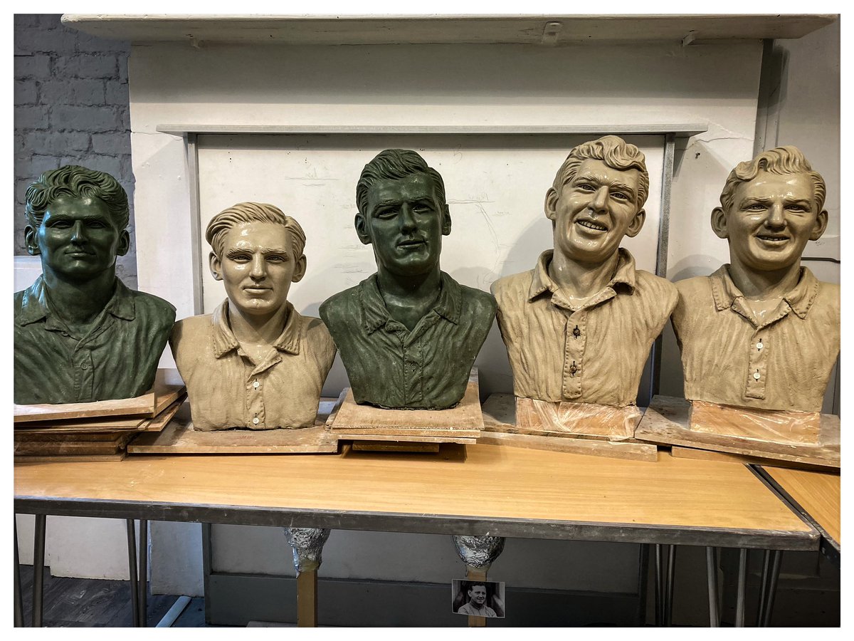 If only.  A forward line that would bless any team, old or new.  For a short period according to my dad, they were world beaters. The Famous Five.  A commission I am extremely proud of.  Just off to the foundry! <a href="/Stephmatthews33/">Stephaniejanematthews</a> <a href="/HibernianFC/">Hibernian Football Club</a> <a href="/HibsTrust/">Hibernian Historical Trust</a>