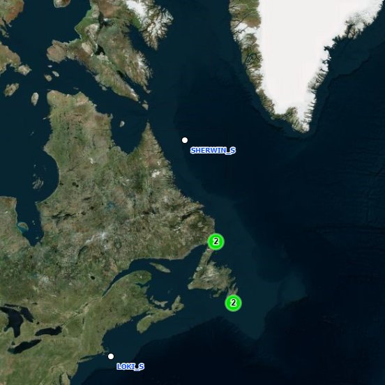 Track Seabirds (@trackseabirds) on Twitter photo 1st year tracking sooty #shearwaters & they're doing cool stuff! <a href="/LokiOfficial/">Loki</a> still around #CapeCod, <a href="/CaptainAmerica/">Captain America</a> & Scarlet Witch (within 3nm of each other), <a href="/Hulk/">Incredible Hulk</a> & Rocket off #Newfoundland & Sherwin (not Marvel) way N east of Hebron, Newfoundland! #trackseabirds 1st year tracking sooty #shearwaters & they're doing cool stuff! <a href="/LokiOfficial/">Loki</a> still around #CapeCod, <a href="/CaptainAmerica/">Captain America</a> & Scarlet Witch (within 3nm of each other), <a href="/Hulk/">Incredible Hulk</a> & Rocket off #Newfoundland & Sherwin (not Marvel) way N east of Hebron, Newfoundland! #trackseabirds
