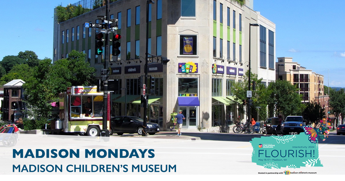 ACM_Worldwide's tweet photo. Today we're kicking off Madison Mondays! Leading up to InterActivity 2024: Flourish! in May, we're showing off a few of the reasons why Madison, Wisconsin, is the perfect location!  What better attraction to start with than our #IA24 partner, @PlayAtMCM? https://t.co/Hhbl5TcQcp https://t.co/uUw0hhvpNR
