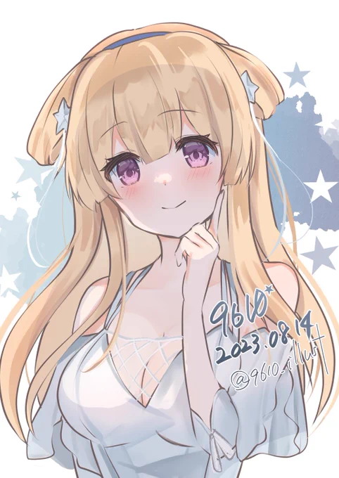 #艦これ版深夜の真剣お絵描き60分一本勝負 #艦これ版真剣お絵描き60分一本勝負_20230814  フレッチャーさん