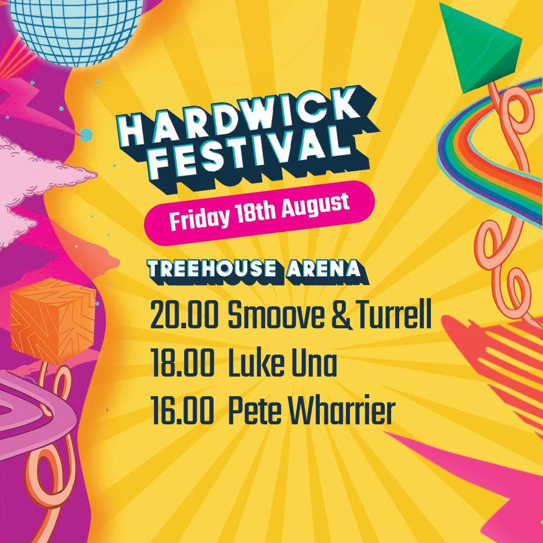 Set times for Hardwick Festival 2023 are here!🥳 🎟️Down to the final tickets 👉 bit.ly/HARDWICK2023 *Timings are subject to change