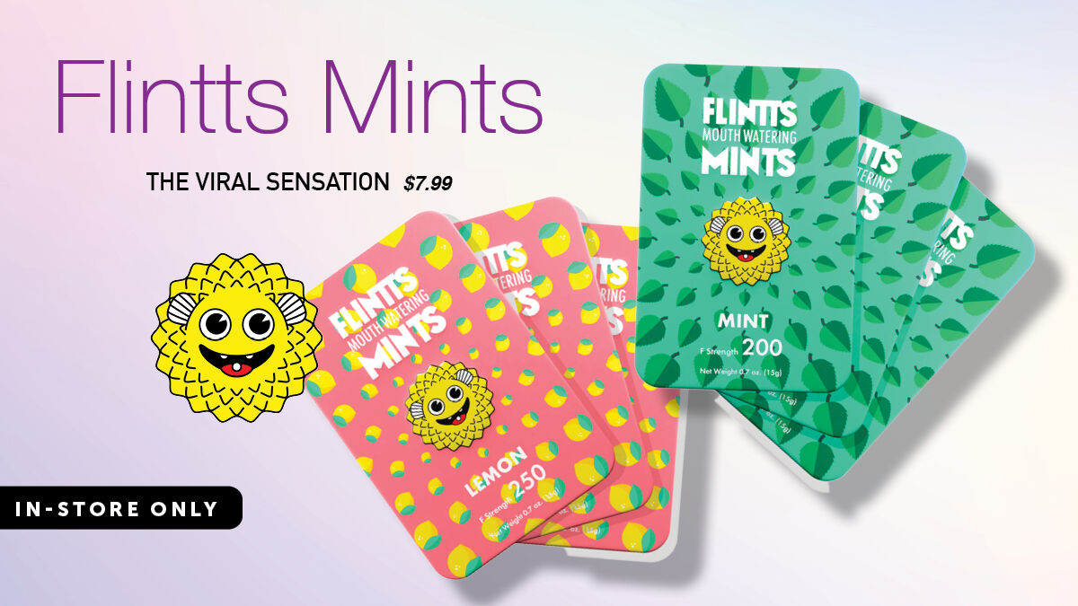 thelionsden's tweet photo. ๐ฃ IN STORES NOW! ๐ฃ
Flintts Mints are quick-dissolving mints that make your mouth water and sparkle ๐คฉ They're vegan, sugar-free, and free of plastic packaging! Pick up the viral sensation at your local Lion's Den today ๐๏ธ https://t.co/FT0rXBKFAH #lionsden #flinttsmints https://t.co/6tjBzeZola