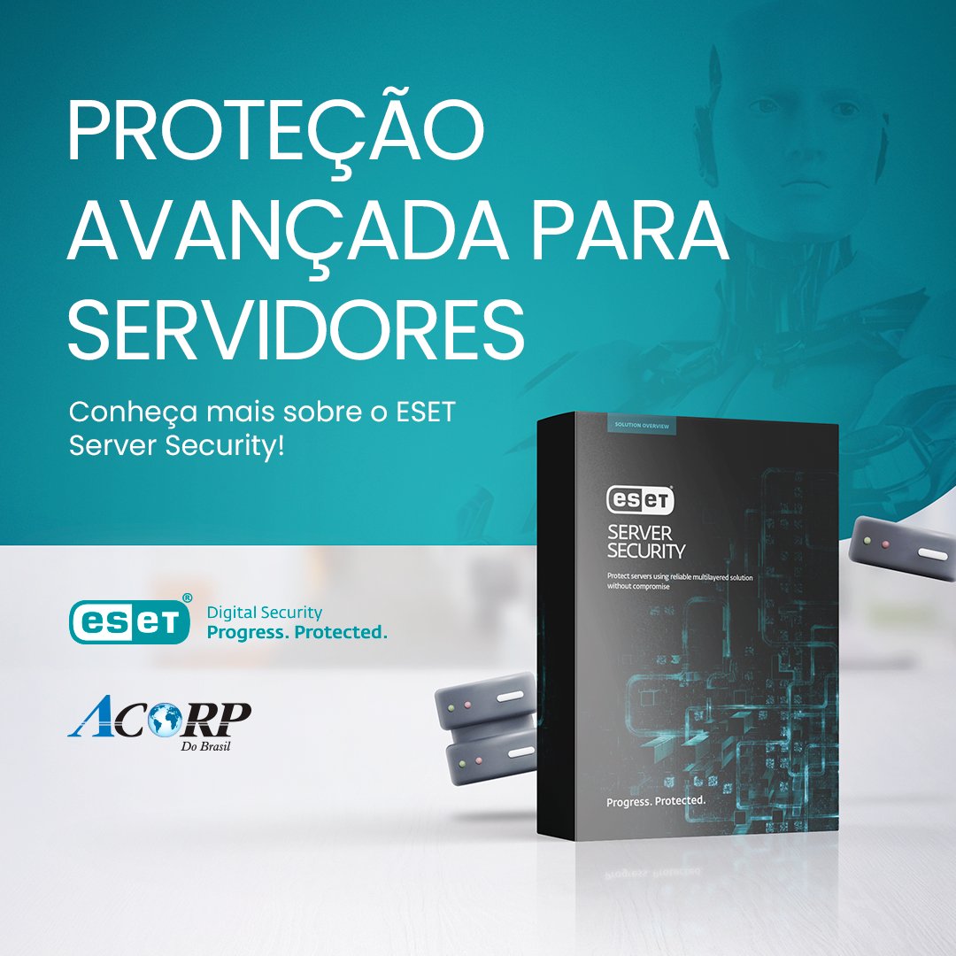 acorpdobrasil's tweet image. Você sabia que o @ESET #ServerSecurity proporciona uma proteção avançada para os dados da sua empresa? Garanta a segurança dos seus servidores gerais, servidores de armazenamento de arquivos em rede, incluindo o OneDrive, e servidores multifuncionais. Fale conosco e saiba mais!