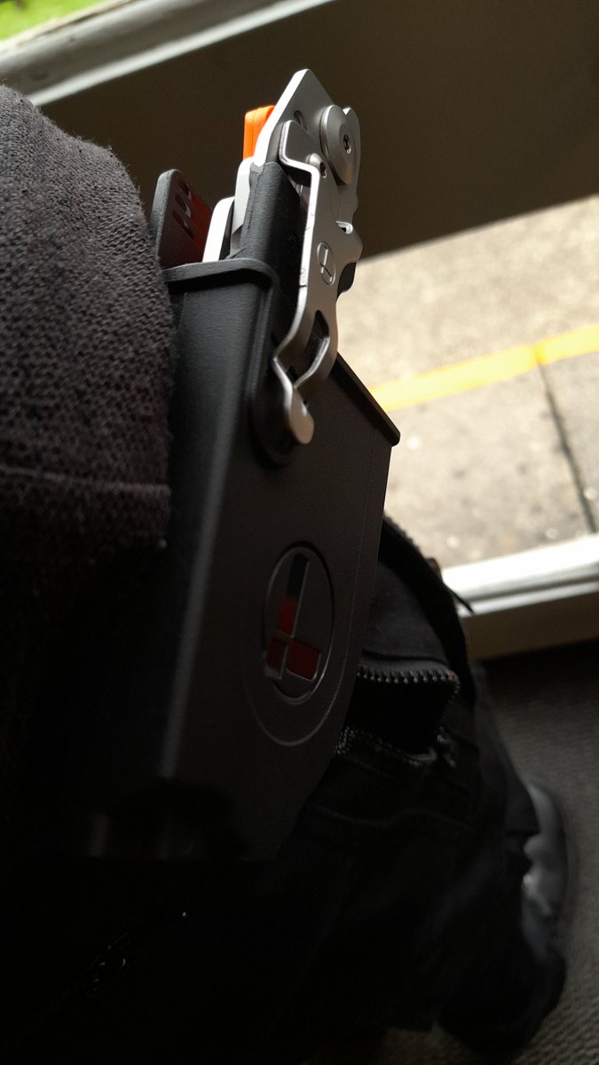 SplitTimes's tweet image. It's difficult to say without sounding incredibly creepy, but a colleague has bought me a gift that's going make cutting people's clothes off a lot easier.