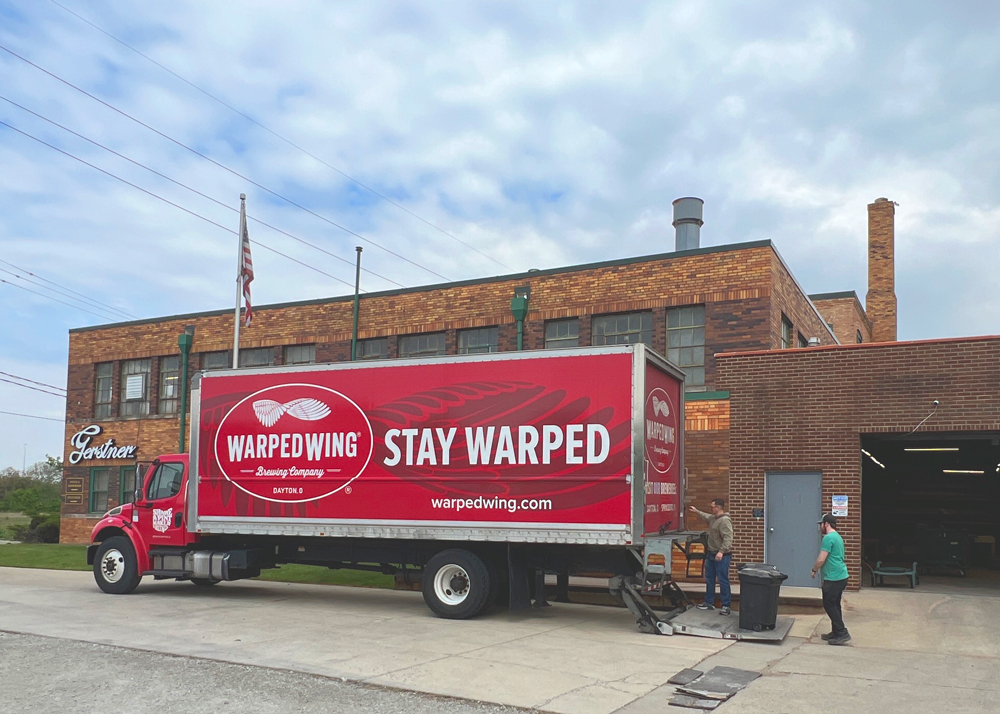 Great craftspeople are great collaborators. Our scrap wood is now used in the Warped Wing Barrel Room and Smokery. Stay tuned for more collaborations! #Warpedwing #Warpedwingspringboro #Gerstner #Craftsmanshiplives