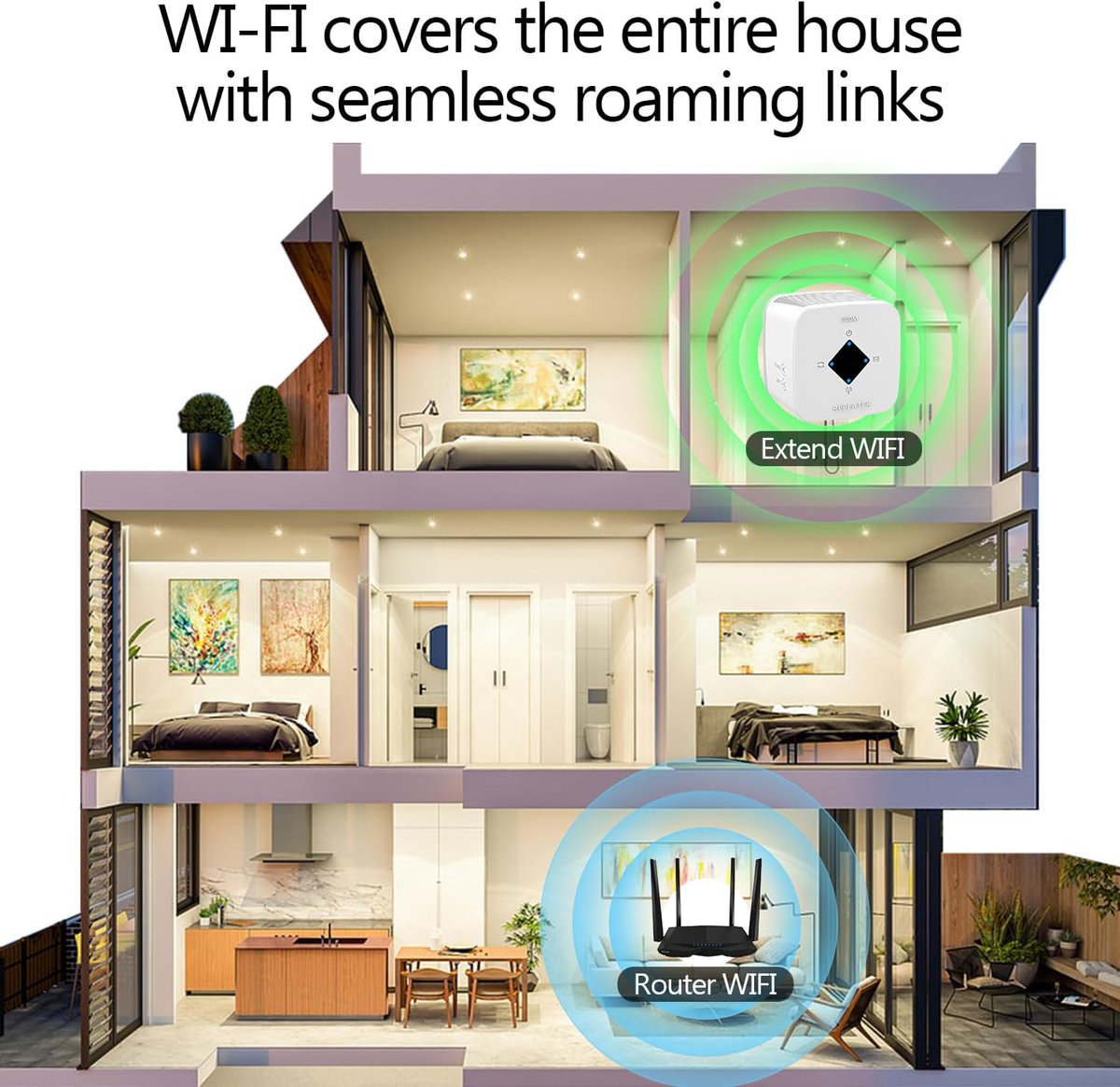 bestofamz's tweet image. Save 80.0% on this wifi extender and signal booster, through 8/17 while supplies last! amzn.to/44aaeC7 #wifiextender #signalbooster #amazondeal
