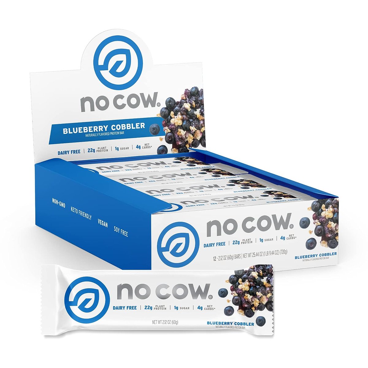 digital__skill's tweet photo. No Cow Protein bar, Blueberry Cobbler, 22g Plant Based Protein, Keto Friendly, Low Sugar, Dairy Free, Gluten Free, Vegan, High Fiber, Non-GMO, 12 Count

BUY NoW ✅ https://t.co/KjqUI4uTfa

#MondayMood #MondayMotivation #Mondaymorninglive #モニタリング #MondayMotivation https://t.co/ah9q38biW6