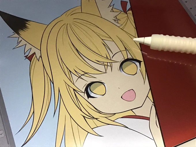 #コミティア145 新刊間に合うんじゃないかコレ(*゜▽゜)