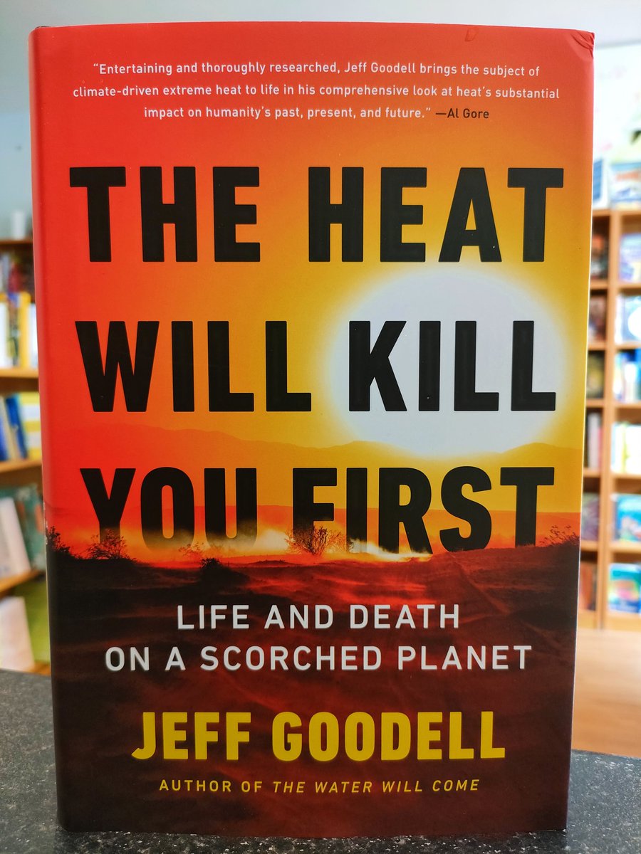 Bit of light reading for my Sligo beach holiday this week. From <a href="/jeffgoodell/">Jeff Goodell</a>, author of the other nightmarish The Water Will Come. This is going to be a laugh a minute, I can just tell from the cover.  (MB)

#ClimateEmergency
