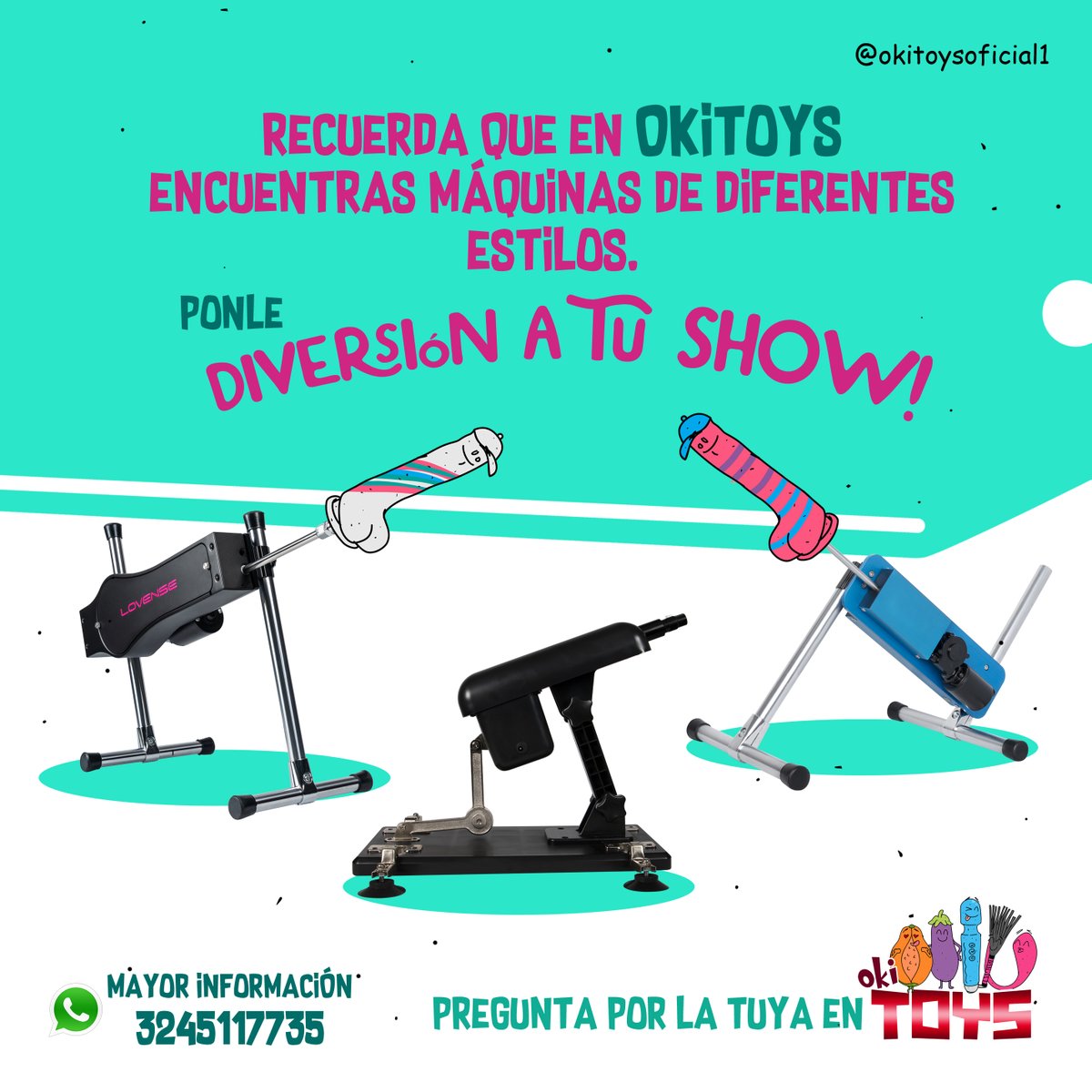 Okitoysoficial's tweet photo. Adquiérelos en Okitoys, no te quedes sin el tuyo! https://t.co/zE8dqPpZyh