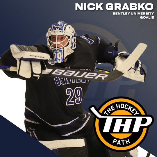 Nick Grabko from @bentleyhockey will be running goalie video sessions for us this upcoming season. Let us know if you’d like to work with Nick!

#thehockeypath #videoanalysis #goaliedevelopment