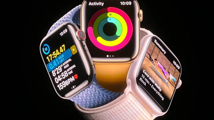 RasuShrestha's tweet photo. Continued innovations like these give me hope for the future of connected health:

"@Apple Watch X coming next year with #bloodpressure tracking"

https://t.co/9kK3Rkai8n 

#wearabletech #medtwitter #healthdata https://t.co/yp9qa9GPIR