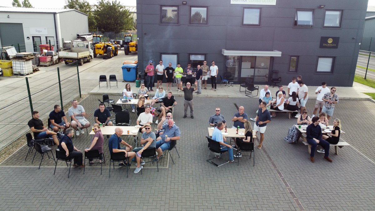 Hosting a well deserved summer BBQ at the office in Market Deeping on Friday afternoon. 

Great to see so many of the team 😀