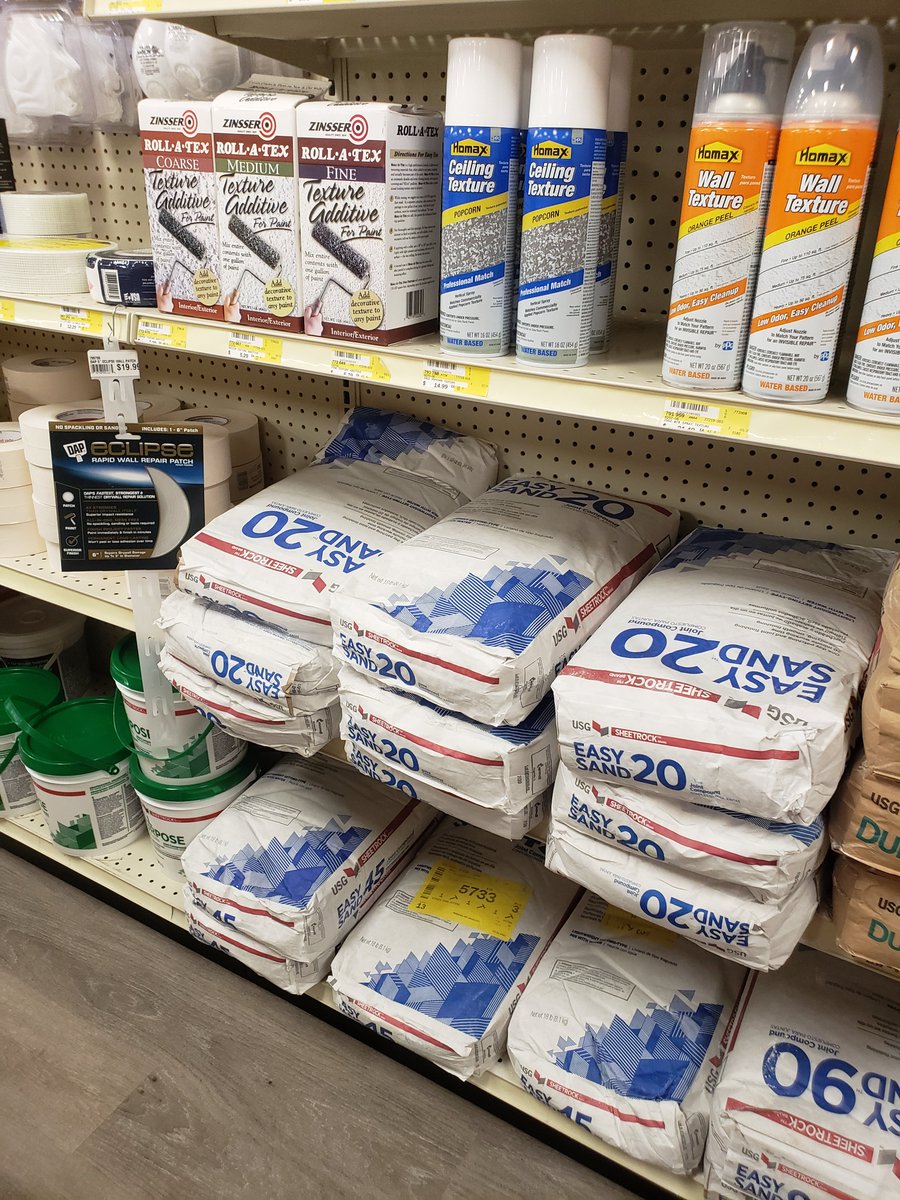Stones_Near_You's tweet image. Make Stone's Home Centers your one-stop shop for wall &amp;amp; ceiling texture spray. We carry a variety of textures, as well as sprayer accessories for your drywall projects. 📸: Donalsonville, GA.
#stoneshomecenters #donalsonvillega #walltexture #ceilingtexture