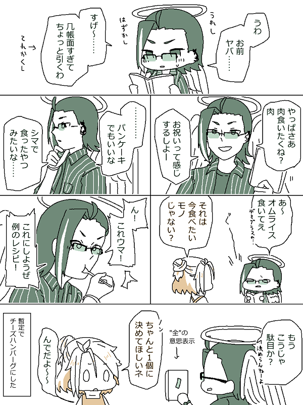 .@shima_kabe アンサーの落書きです📖