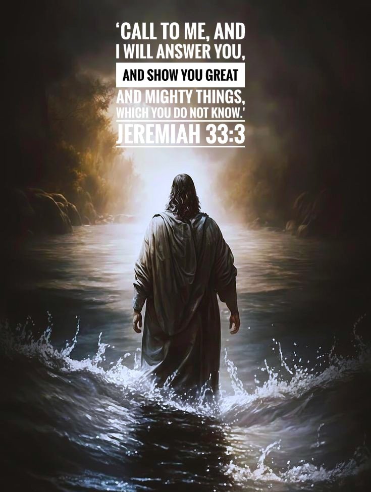 Jeremiah 33:3 says, "Call to Me, and I will answer you, and show you great and mighty things, which you do not know." This is not just a passage in the Bible, it is a promise and it is for you.

The enemy has strongholds in your life that may seem impenetrable, but they are about
