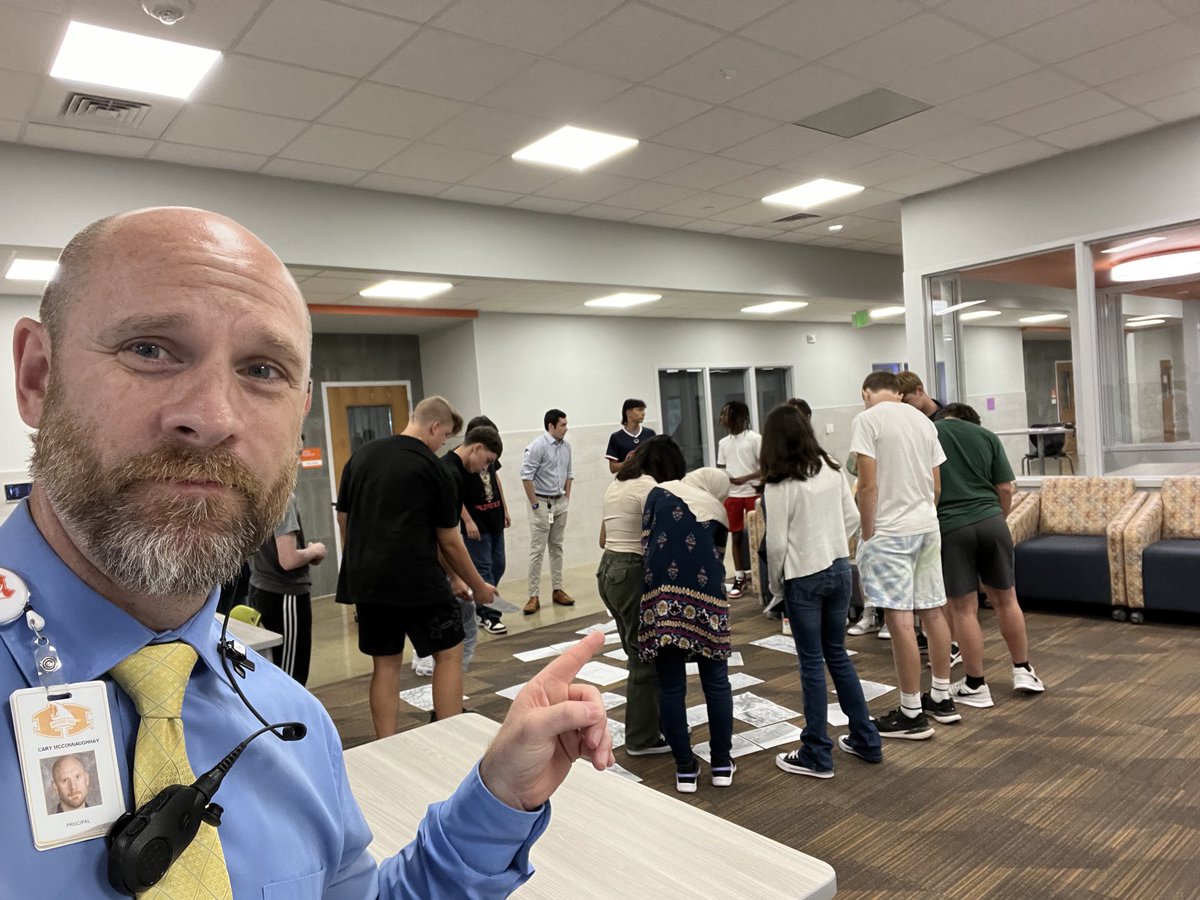 NGC already pushing academics Above the Line! Good job Mr. Zanin!!