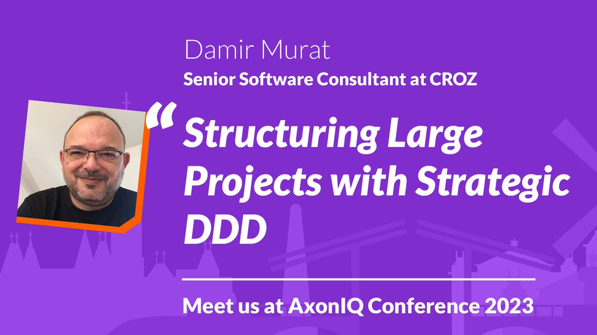 Ready to tackle complex projects like a pro? Join <a href="/dmurat101/">Damir Murat</a> at #AxonIQCon2023 as he dives into how strategic DDD can simplify the seemingly impossible. Learn how to navigate complexity &amp; achieve clarity with ease. 

Get your tickets today: hubs.li/Q01-YKcl0