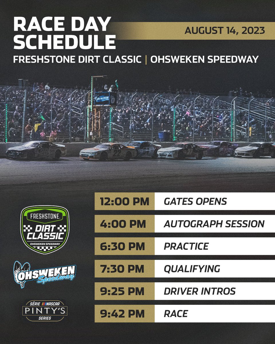 NASCAR Canada (@nascarcanada_) on Twitter photo Nothing makes a Monday better except when it's also a RACE DAY!! ๐
It's time to get dirty ๐
First up - the #FreshstoneDirtClassic ๐
#NASCARPintys | <a href="/OhswekenSpdway/">Ohsweken Speedway</a> Nothing makes a Monday better except when it's also a RACE DAY!! ๐
It's time to get dirty ๐
First up - the #FreshstoneDirtClassic ๐
#NASCARPintys | <a href="/OhswekenSpdway/">Ohsweken Speedway</a>