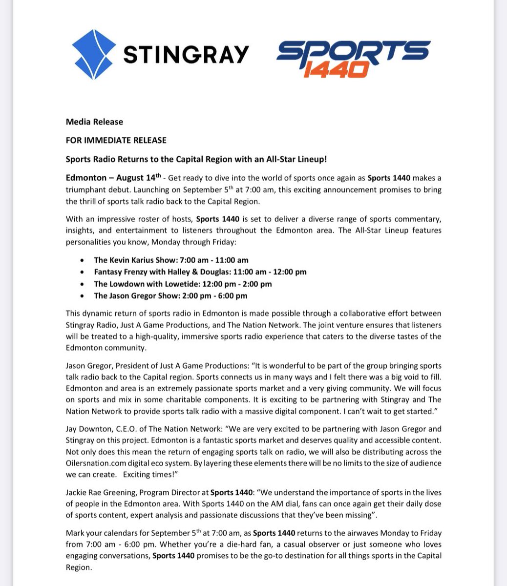 Jason Gregor tweet media