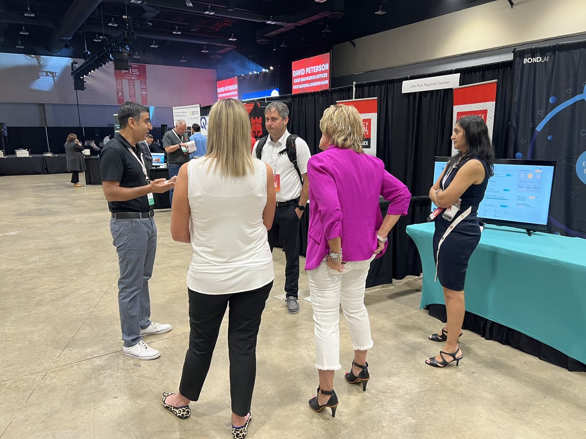 Let’s chat! Stop by Booth 24 and let’s talk #fintech! <a href="/VentureCenter/">The Venture Center</a>