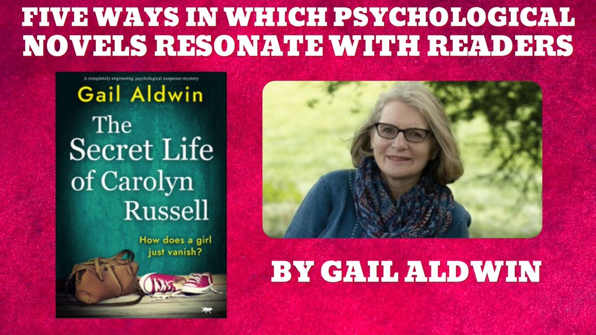 BigBooks's tweet photo. Gail Aldwin shares Five ways in which psychological novels resonate with readers:
https://t.co/CHpidpFJLA
#TheSecretLifeOfCarolynRussell @gailaldwin
#psychologicalnovels #readerresonance #bookstagram #bookrecommendations #readingcommunity #psychologyinwriting https://t.co/A0iSH8O28Q