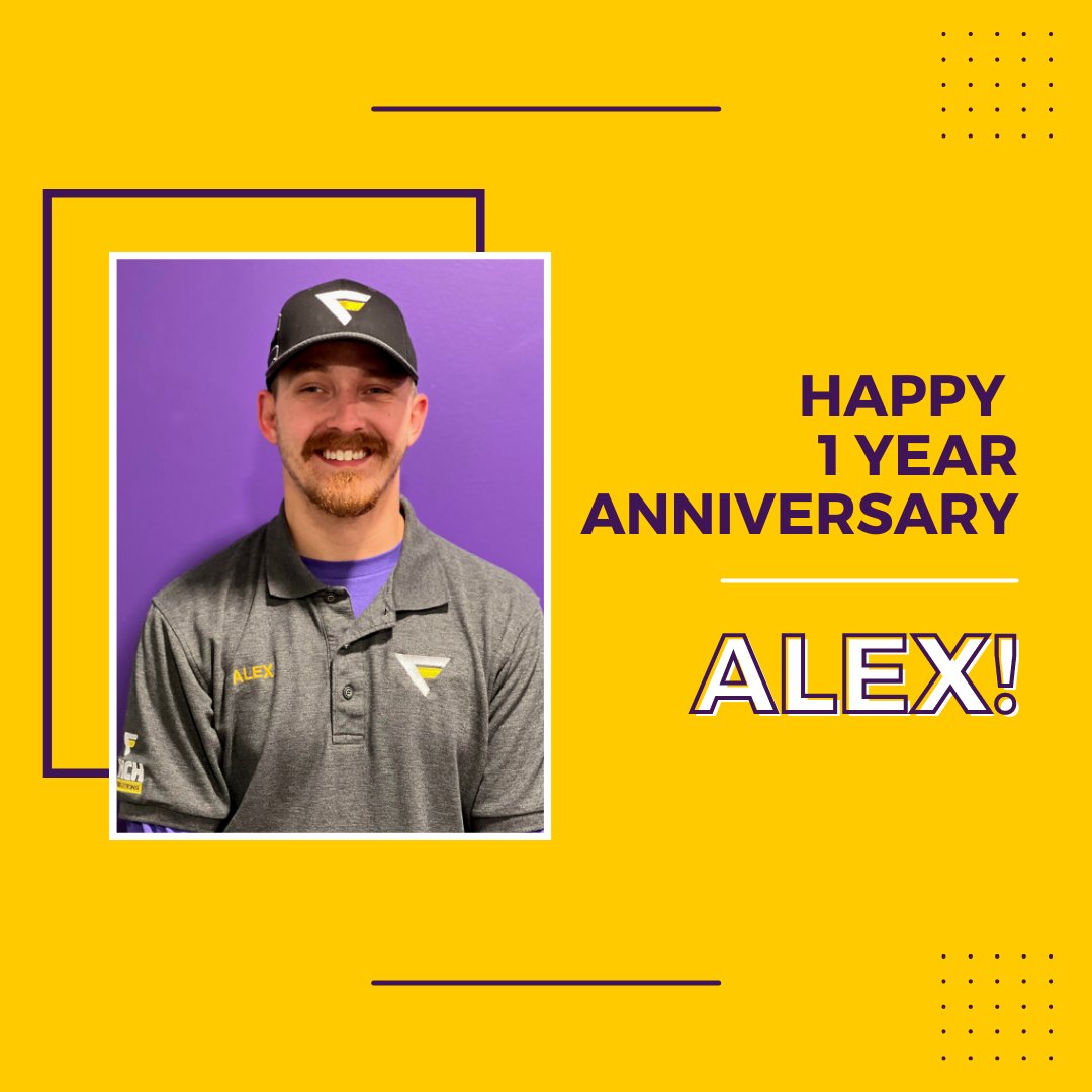 🎉 Cheers to One Year with Alex at Finch Home Solutions! 🎉

#OneYearStrong #TeamFinch #AnniversaryCelebration #FinchHomeSolutions