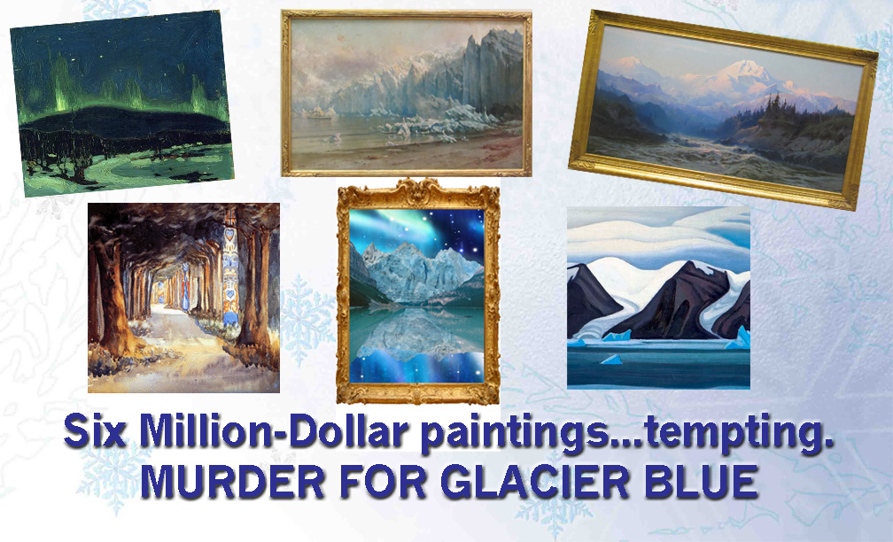 Six million-dollar paintings displayed under a glass roof beside authorized copies--a tempting group of targets for international thieves! Why commit murder for a copy?

FREE ON #KU

MURDER FOR GLACIER BLUE
viewBook.at/HighSeas3
#IARTG #BookBoost #ArtKnb #CleanIndieReads