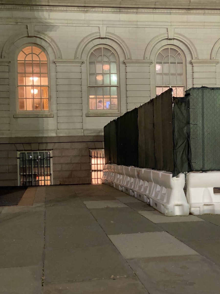 I took this photo back in May. It’s time stamped 8:22 pm. Look closely at the middle window. There is ⁦<a href="/Fabien_Levy/">Fabien Levy</a>⁩. At work. Always at work. Dude just grinds. Huge fan. Thrilled to hear he’s now Deputy Mayor. It’s a good day for the Administration and for New Yorkers.