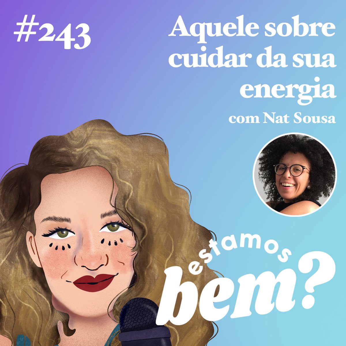 Graças a Deus é a segunda-feira! Bora TENTAR começar a semana com a energia lá em cima? Hoje a <a href="/dabarbara/">Malga Bárbara Pereira da Silva Brito</a> e a <a href="/natyops/">Natália Q. Galvão</a>, do @paradarnomeascoisas, propoem uma reflexão sobre o que drena tua energia e o que te gás para ficar melhor. Já ouviu o episódio comenta aqui o que achou!